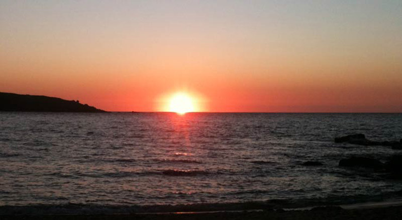 Watch the sunset on Porthmeor Beach with a bottle of wine and a barbecue