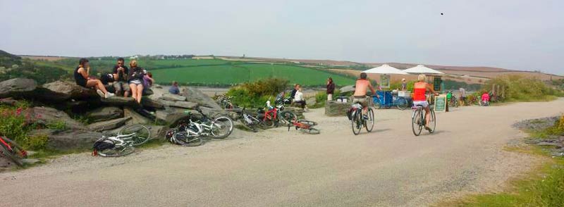 Cycling along The Camel Trail 