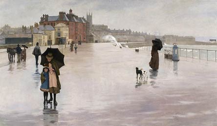 The Rain it Raineth Every Day, 1889 by  Norman Garstin