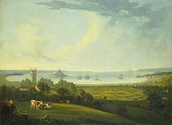 Mounts Bay 1790 by William brooks