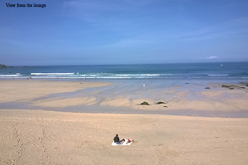 View From No.4 Barnaloft - looking over Porthmeor Beach