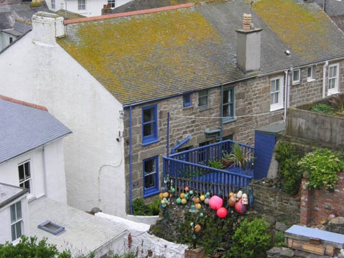 St Ives Fishermans Cottage The Blue House With Sea Views And