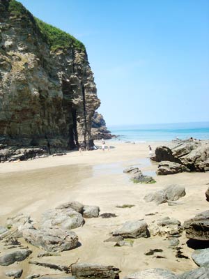 Elephant rock - Bossiney Cove