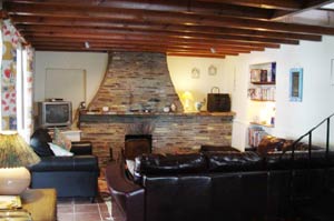 Brambles Cottage Lounge Area