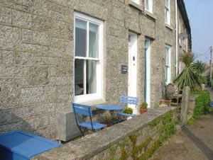 Front View of Christmas Cottage