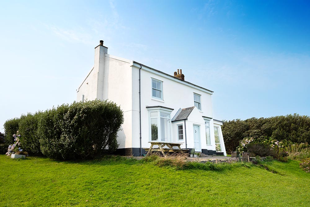 Front exterior of Chy Barnett self-catering holiday cottage, Gurnards Head Zennor