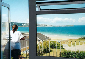 View from balcony