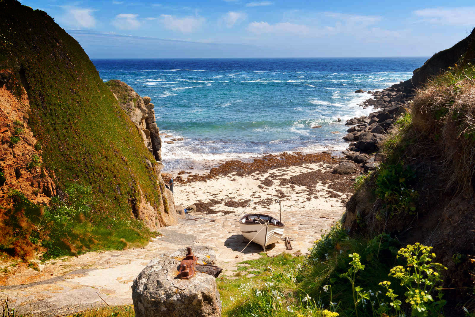 *Porthgwarra Beach - Cornwall Traditional Cottage Holidays 