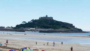 St Michaels mount (NT) view from Marazion