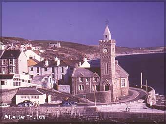 Porthleven Institute  and Clock tower
