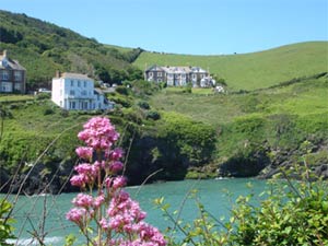 View from Hathaway Guest House, Port Isaac, Cornwall