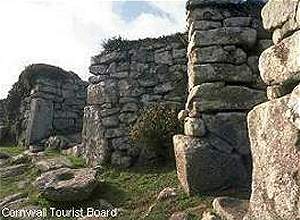 Chysauster Ancient Village - English Heritage - Penzance, Cornwall