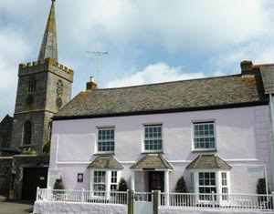 The Old Temperance House B&B  in  St Keverne Village square