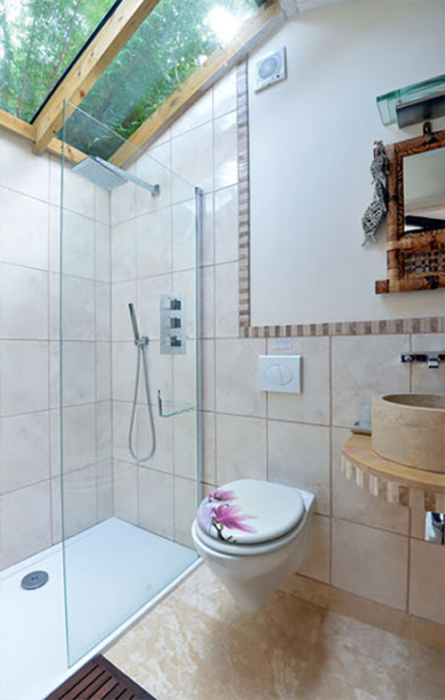 The En-suite Wet Room  @ The Cabin