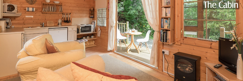 The Cabin @ Little Barn Holidays Self-catering between St Ives and Penzance