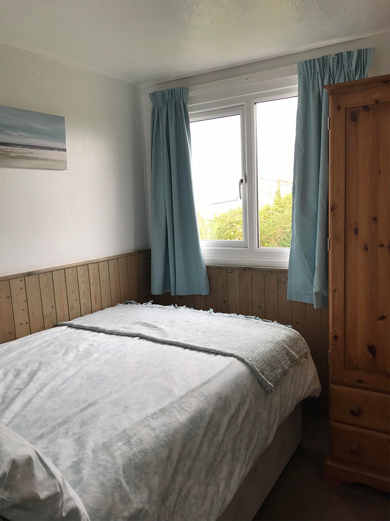 Bedroom two at Manhattan  a detached privately owned chalet  Wonderful views. .