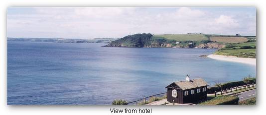 View from the Membly Hall Hotel
