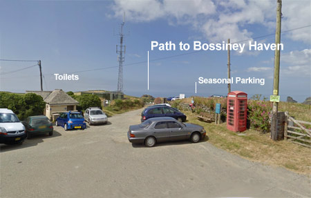 Parking at Bossiney Haven