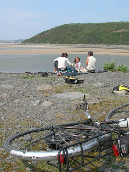 The Camel Trail Cycle route