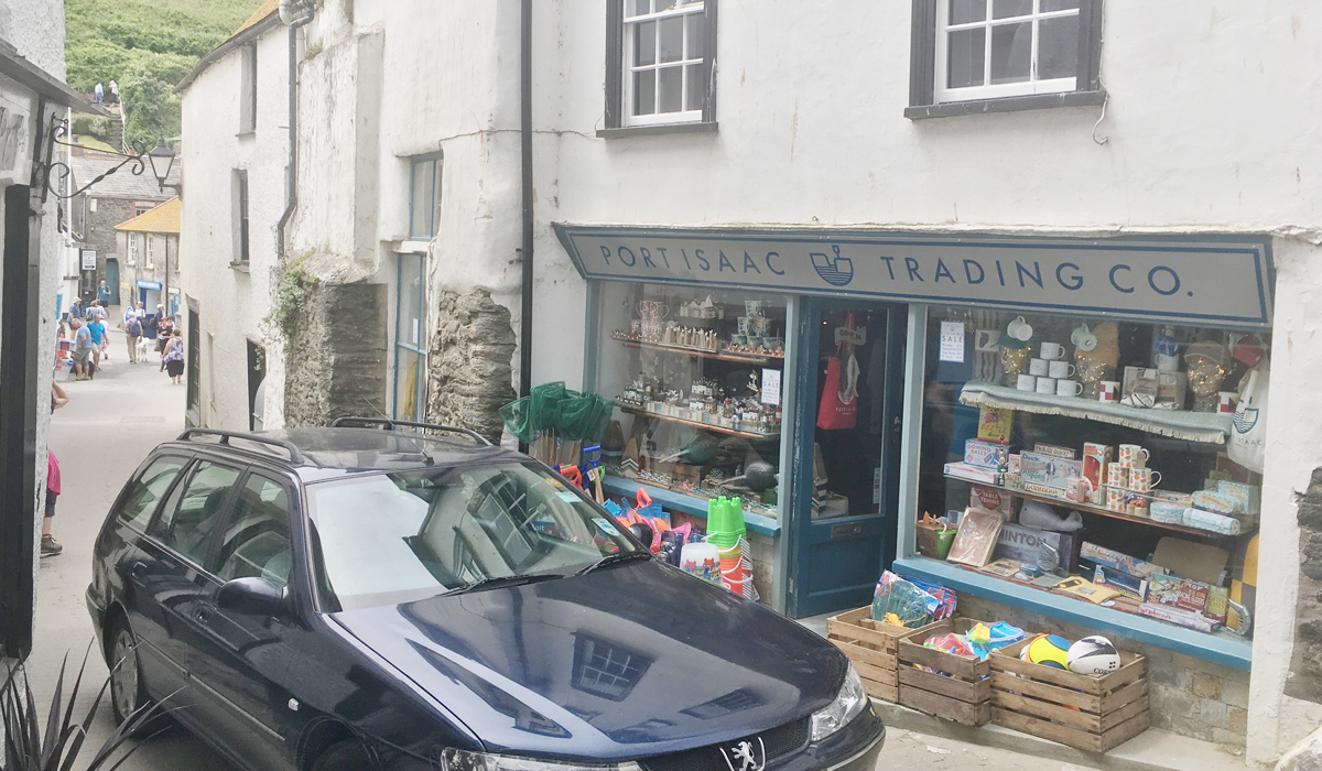 Shop at the bottom of Fore Street in Port Isaac