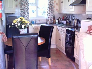 Hollyhocks Kitchen Area