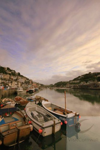 Boats in Looe - The Watermark B&B