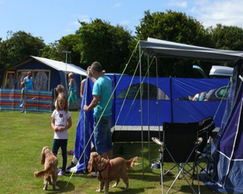 camping in Cornwall A friendly family run touring park with own licensed restaurant and steak house, swimming pool and children's play area and modern facilities, 7 beaches within easy reach. Rallies welcome, Ideal for exploring Cornwall