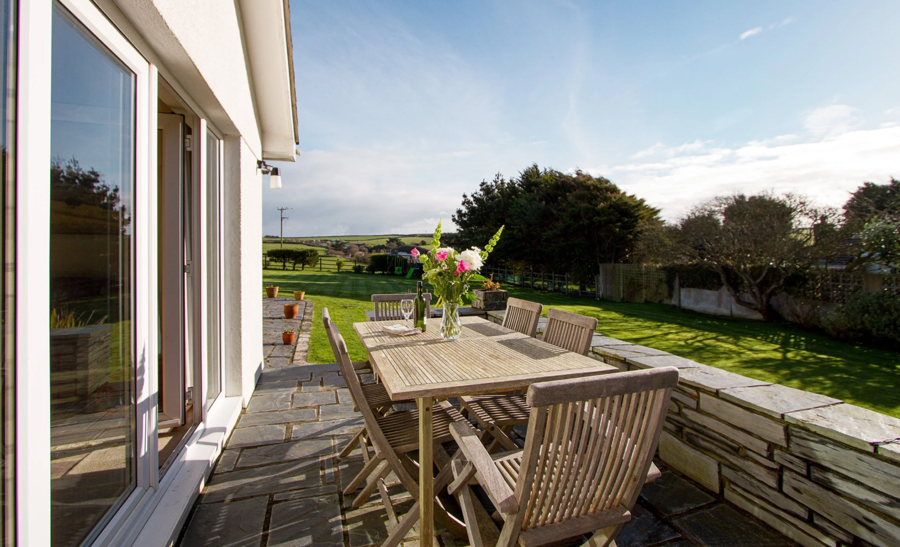Holidays at Stepper Head in New Polzeath - patio