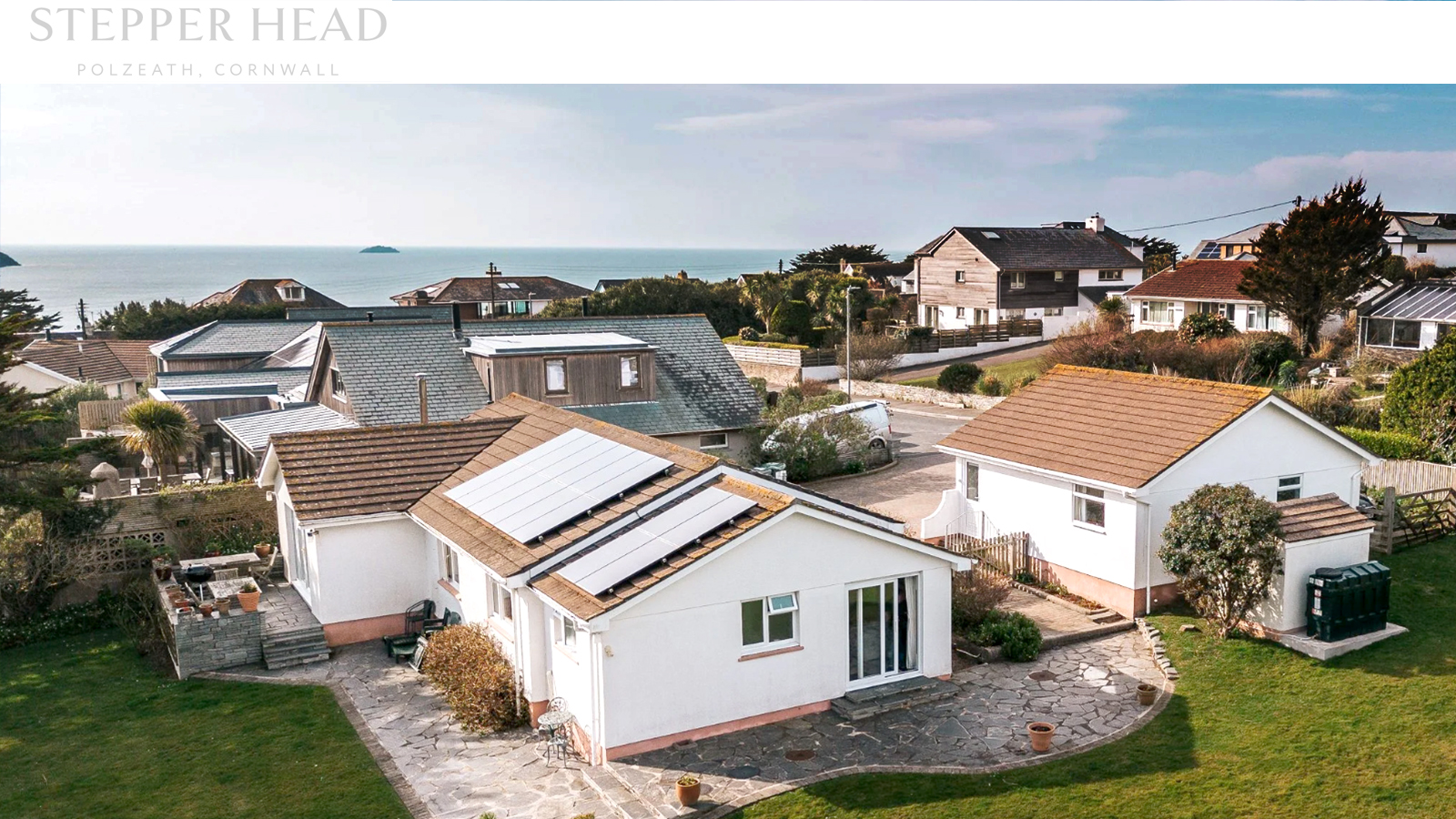 Stepper Head holiday bungalow, New Polzeath, Cornwall