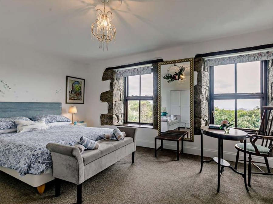 Bedroom at St Michaels farmhouse - Self-catering Holiday Accommodation, Cornwall