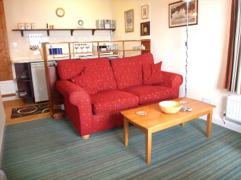 Sunset St Ives lounge area