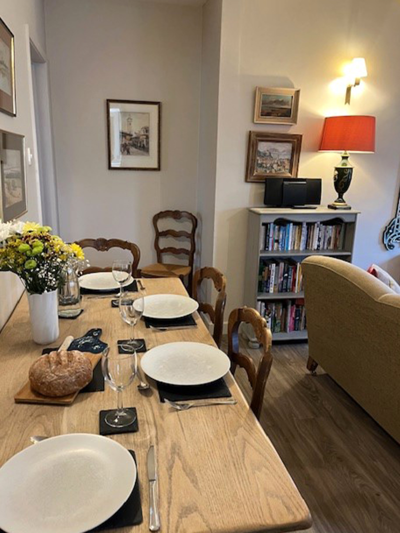 Penhale dining area - Holiday Cottages in Bude - Tamar valley