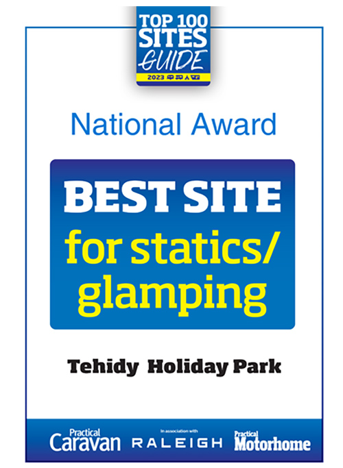 Tehidy Holiday Park Best Glamping Award