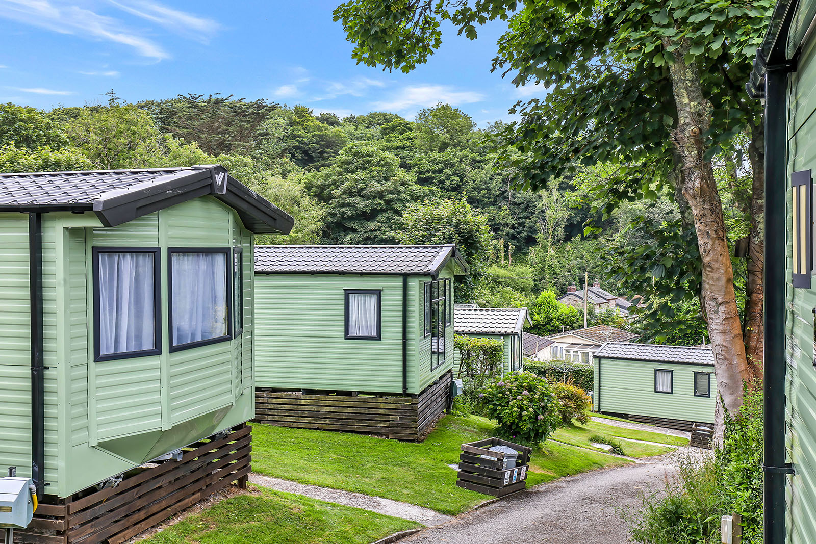 Holiday Caravans in Cornwall at Tehidy 