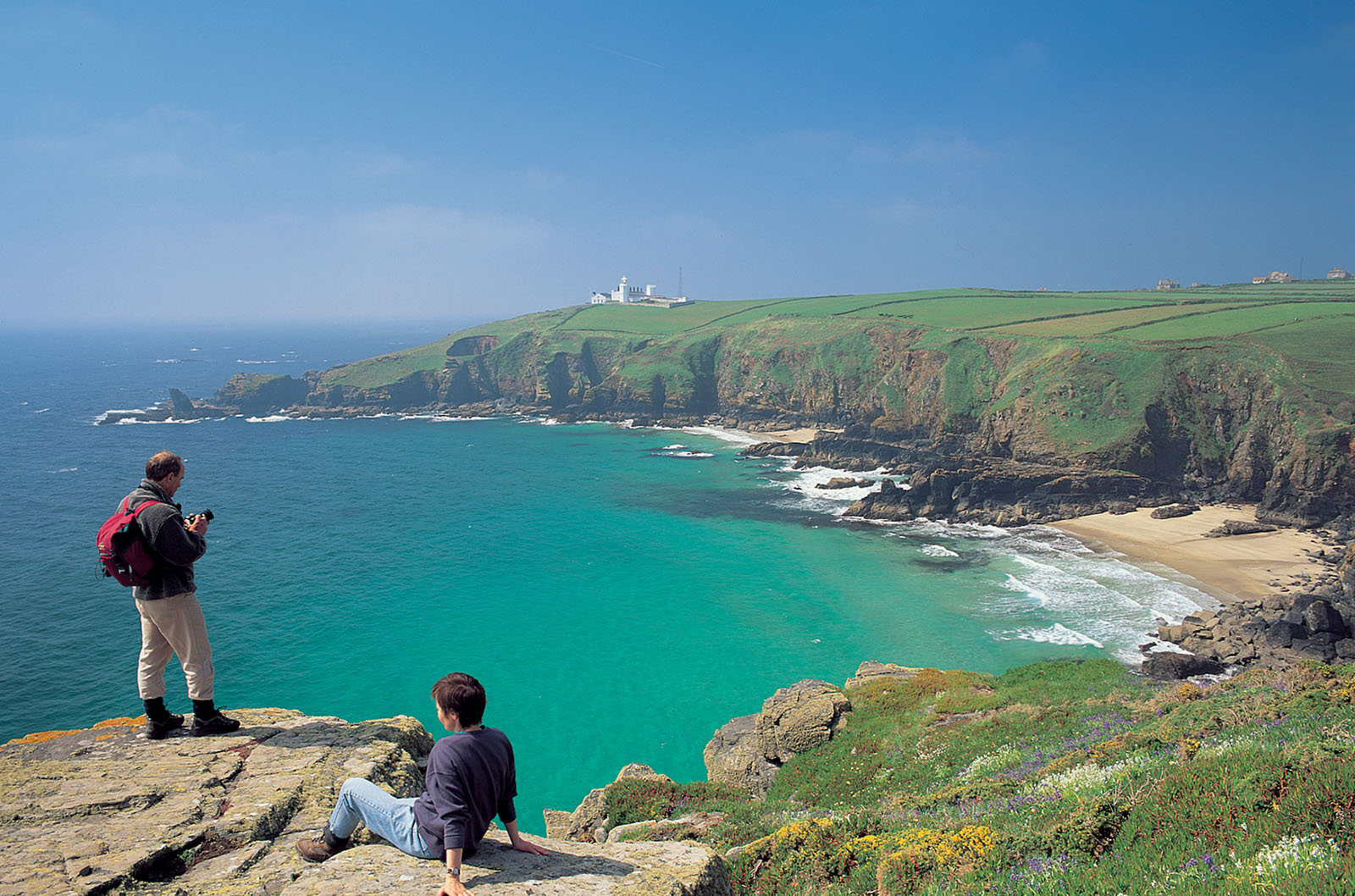 The Coastal Footpath in Cornwall - Tehidy Holiday Park