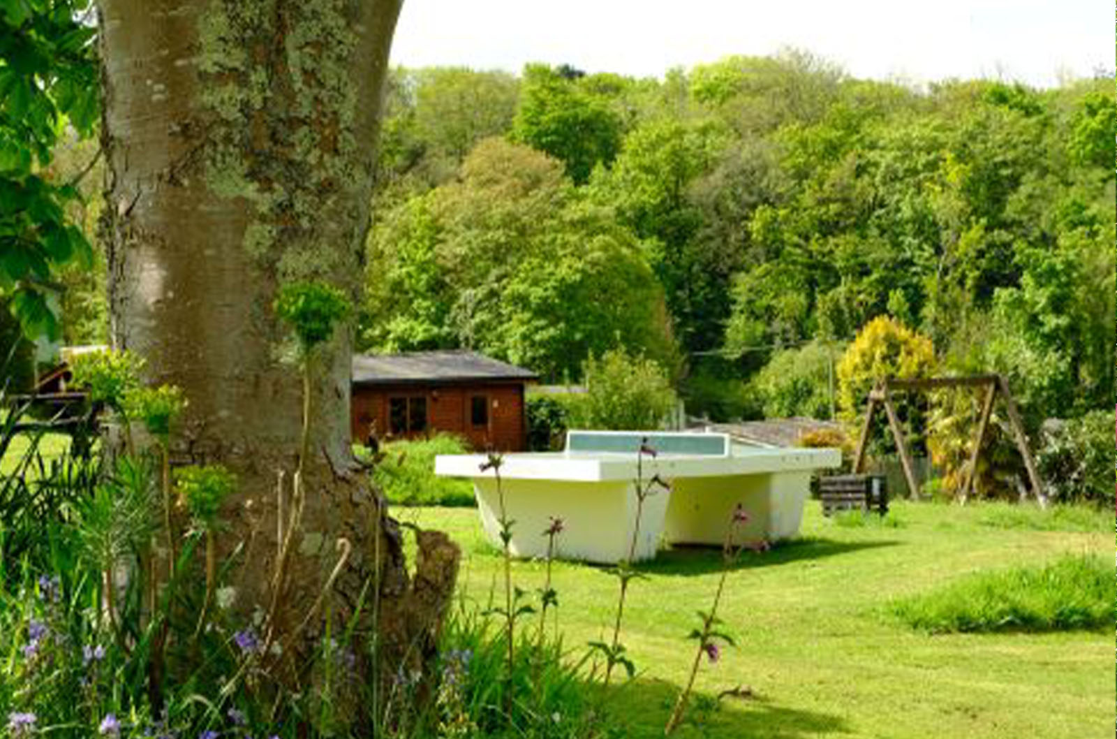 The Play Area at  - Tehidy Holiday Park in Cornwall