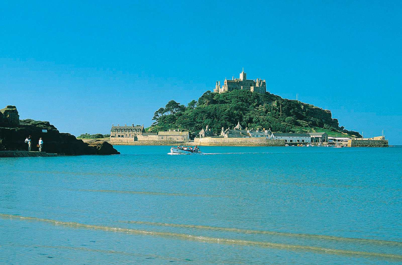 St Michaels Mount at Marazion  - Tehidy Holiday Park in Cornwall