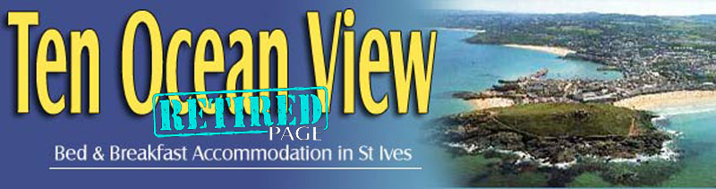Bed and Breakfast Accommodation in St Ives, West Cornwall