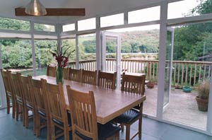 Stunning patio - conservatory area