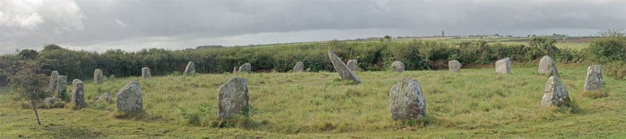 Visit Boscawen-un Ancient Stone Circle situated on Trelew Farm