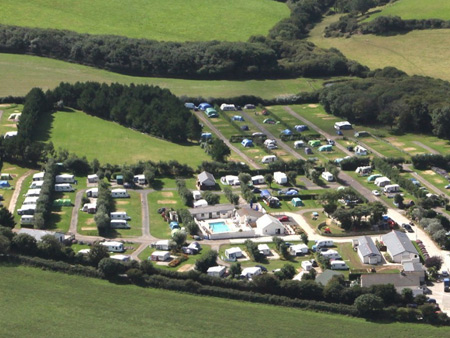 Treloy Camping Pitches with electricity