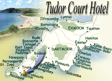 Tudor Court Hotel Falmouth Cornwall B B stays in Falmouth