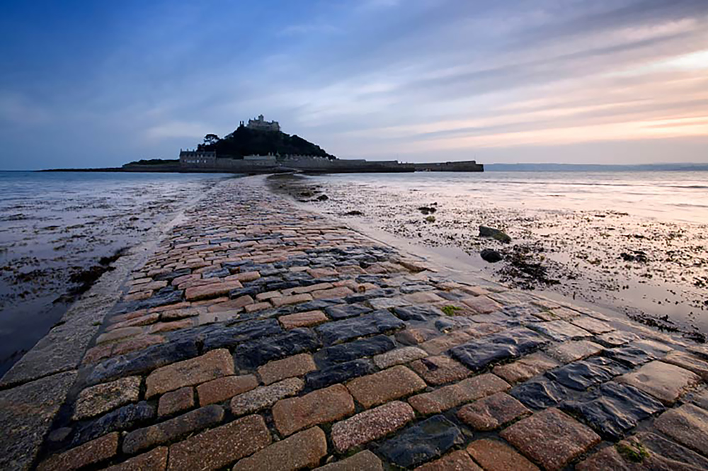 St Michael's Mount across the causeway