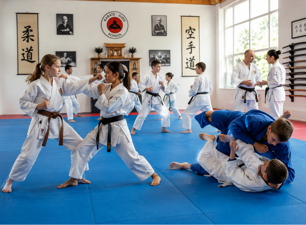 Judo, karate and taekwondo clubs in Cornwall