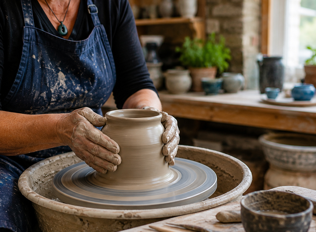 Pottery courses and ceramics workshops in Cornwall