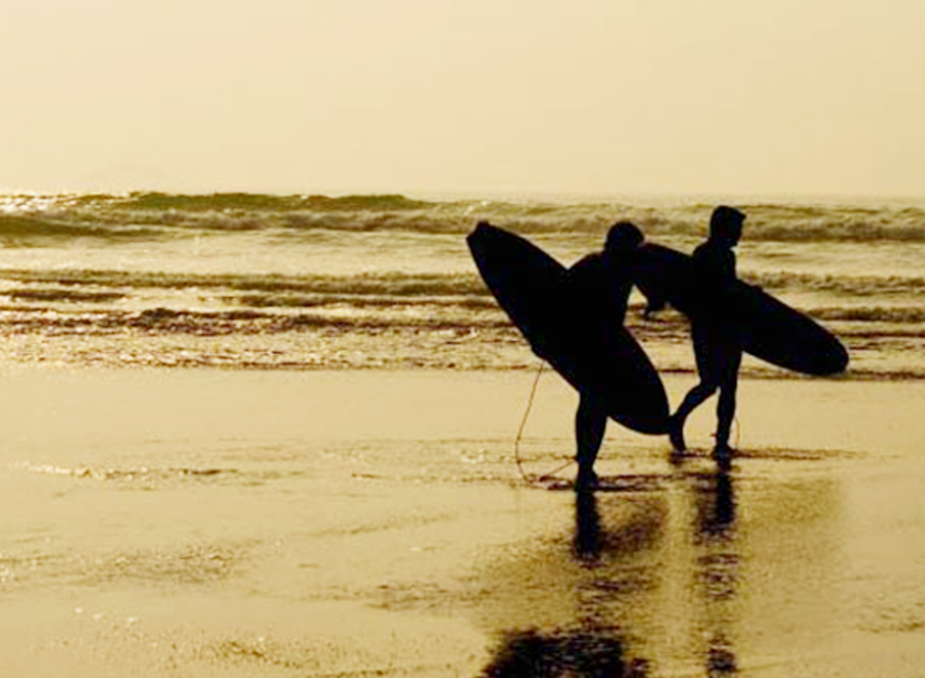 Surfing in Cornwall