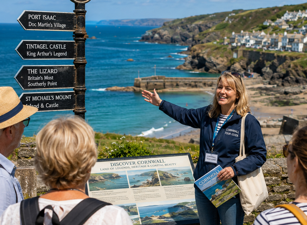 Tour guides and Blue Badge scheme guides in Cornwall
