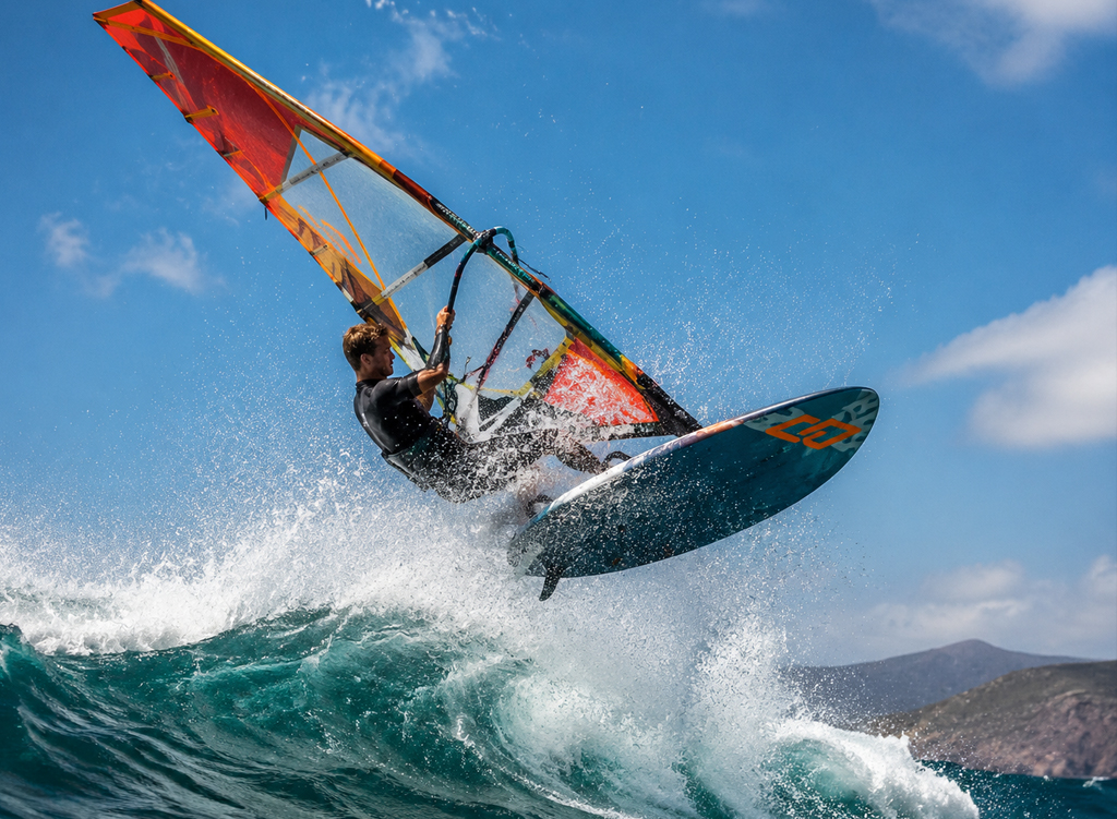 Windsurfing in Cornwall