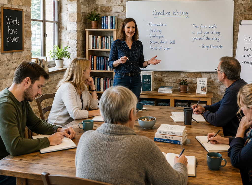 Writers, writing courses and retreats in Cornwall