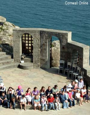 Porthcurno Cornwall Minack Theatre coastal views - Cornwall things to do